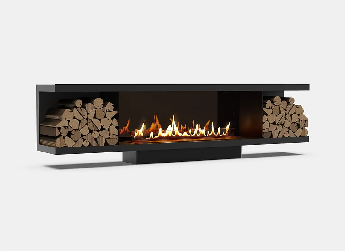 Вбудований біокамін «Очаг Дровниця арт.024»