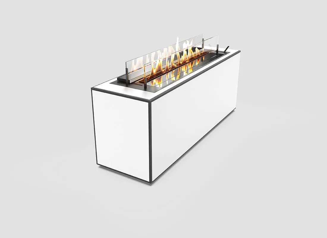 Підлоговий біокамін Render-m2